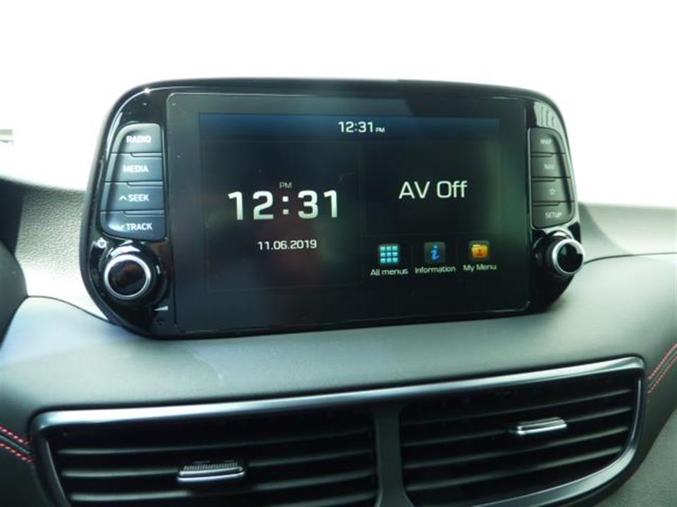 Sort Hyundai Tucson fra 2020