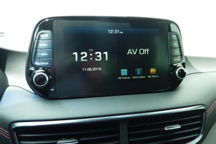 Sort Hyundai Tucson fra 2020