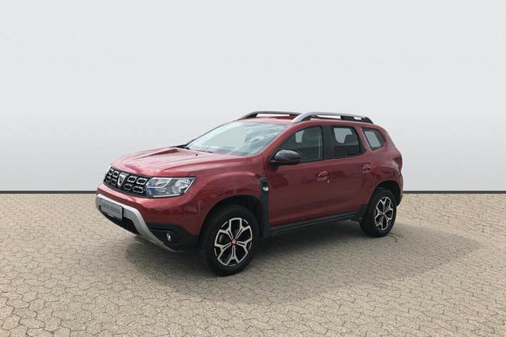 Grå Dacia Duster fra 2019