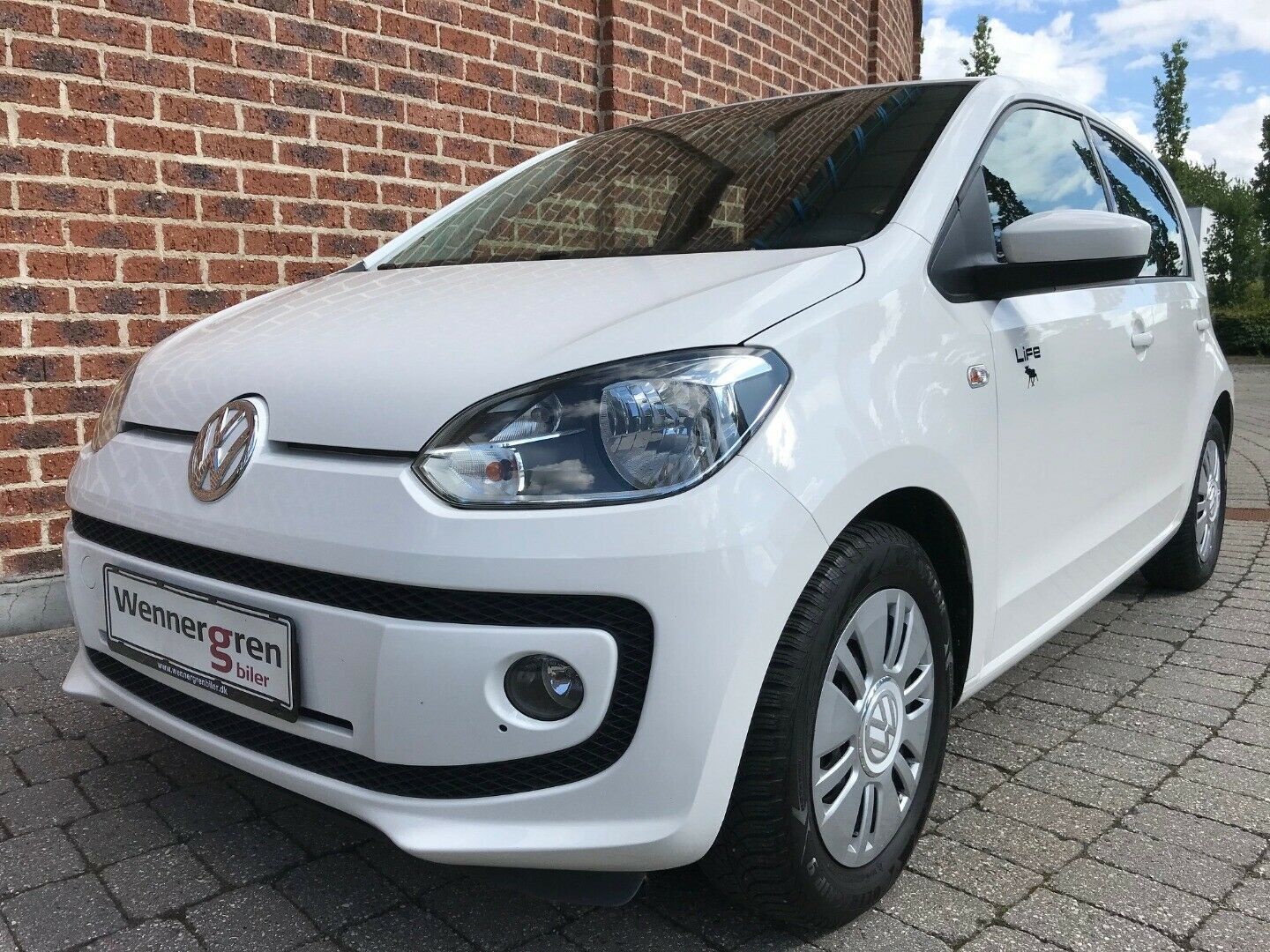 Hvid VW UP! fra 2014