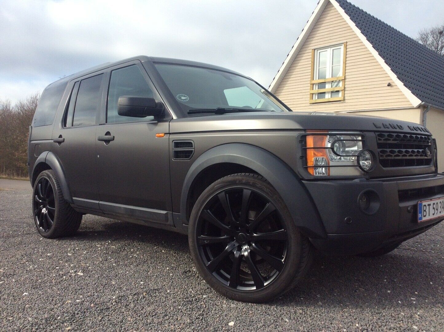 Brun Land Rover Discovery 3 fra 2005