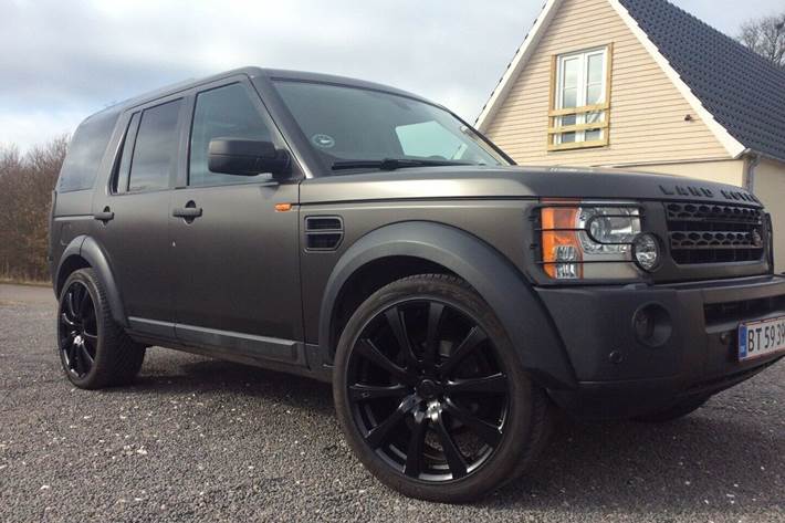 Brun Land Rover Discovery 3 fra 2005