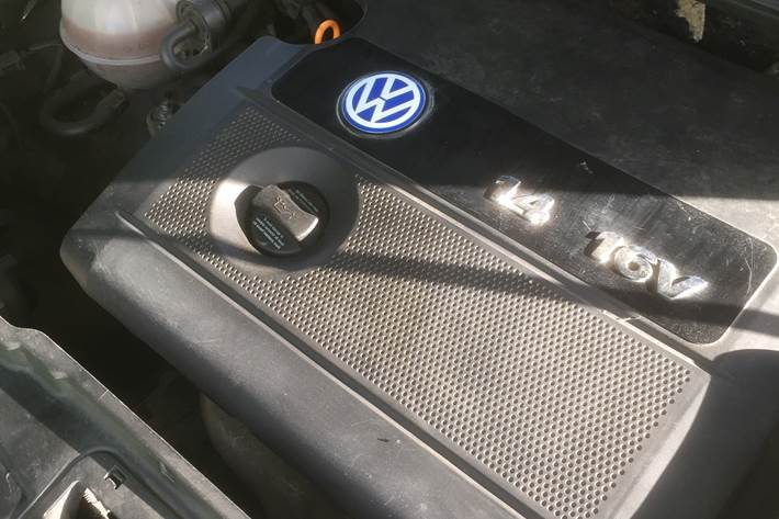 Sort VW Polo fra 2022