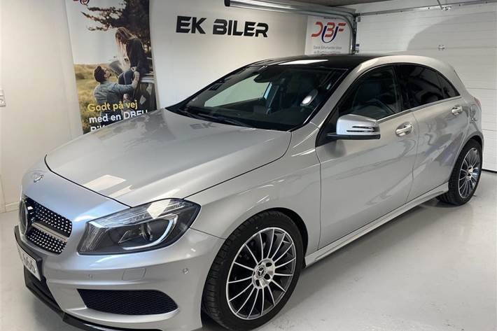 Sølv Mercedes A200 d fra 2015