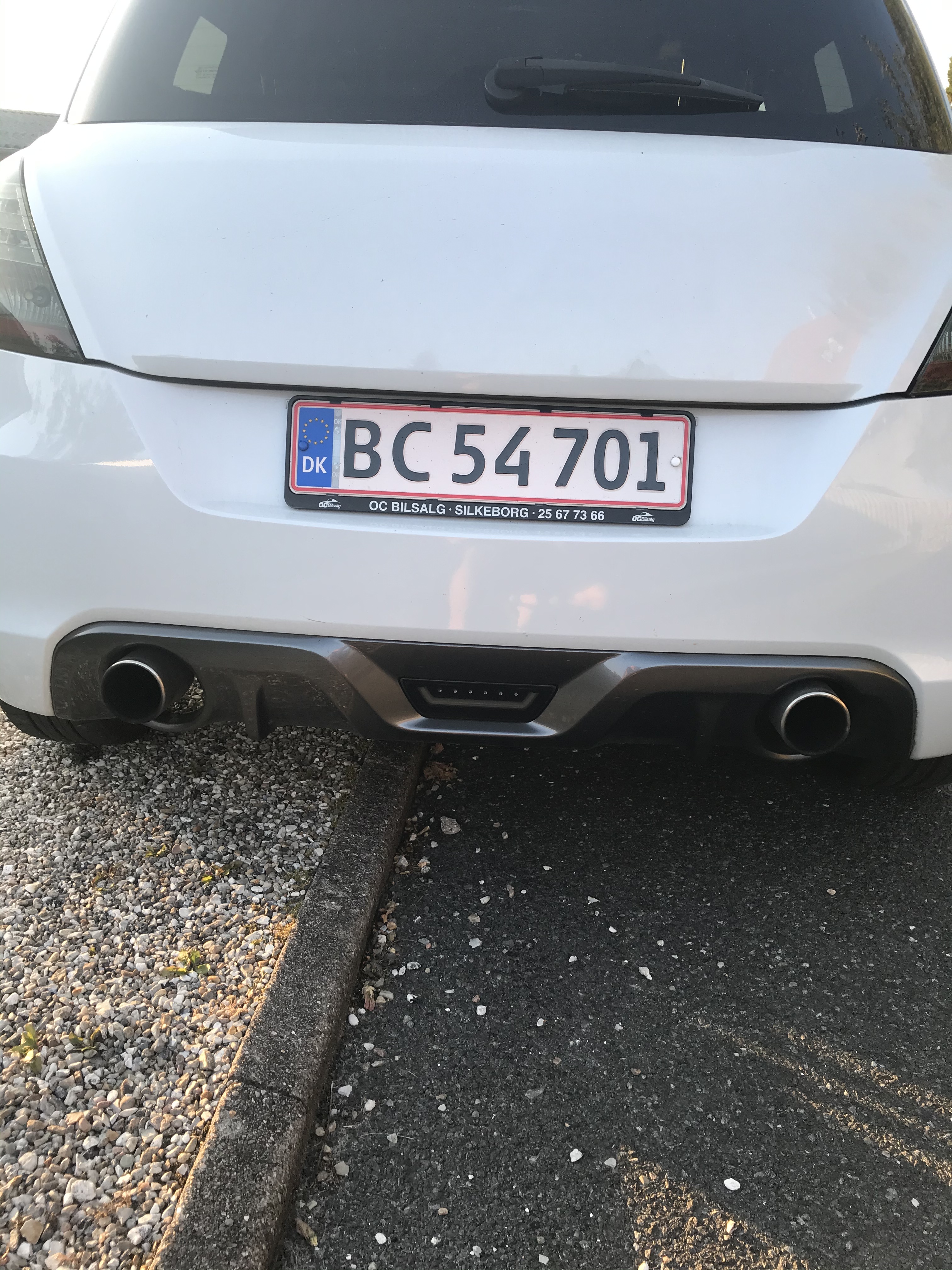 Hvid Suzuki Swift fra 2012