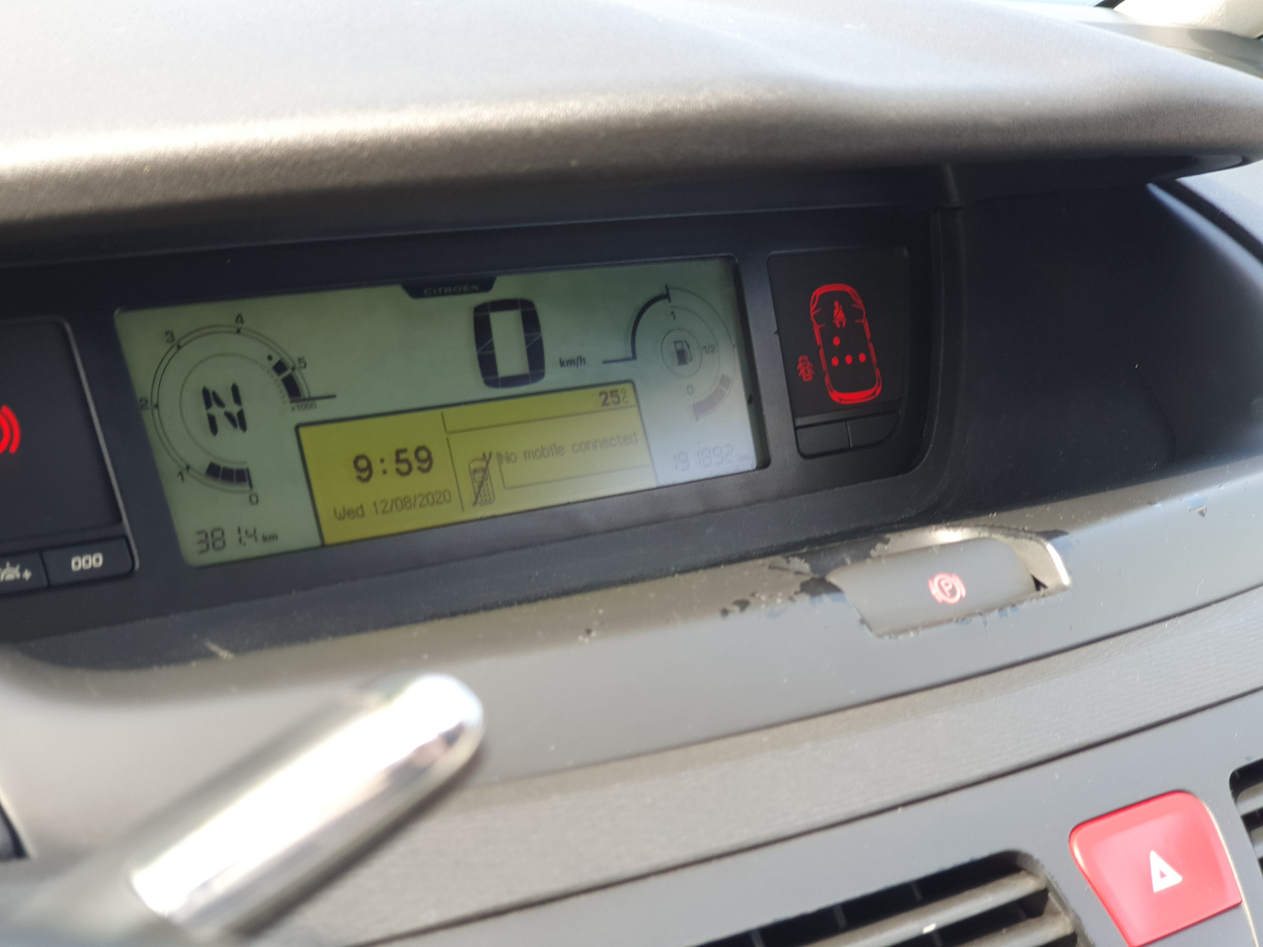 Sort Citroën Grand C4 Picasso fra 2010