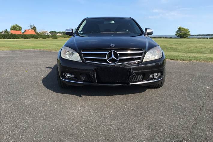 Sort Mercedes C220 d fra 2008