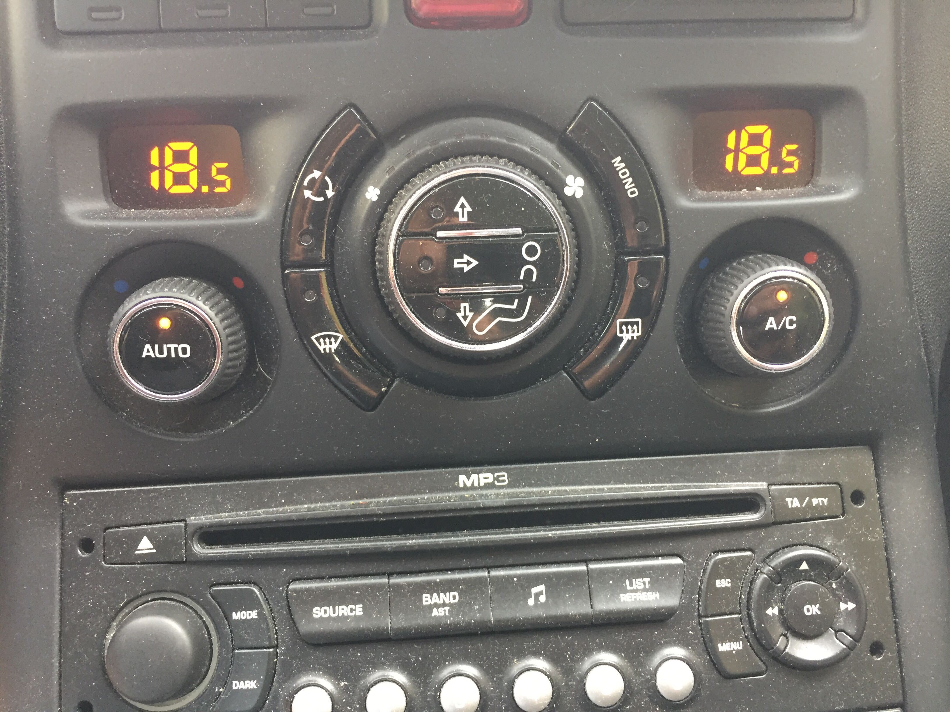 Sort Citroën C3 Picasso fra 2009