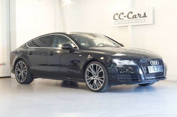 Grå Audi A7 fra 2011