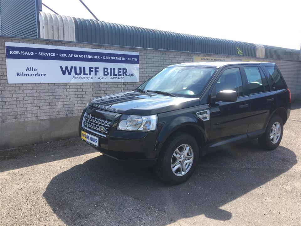 Sort Land Rover Freelander fra 2009