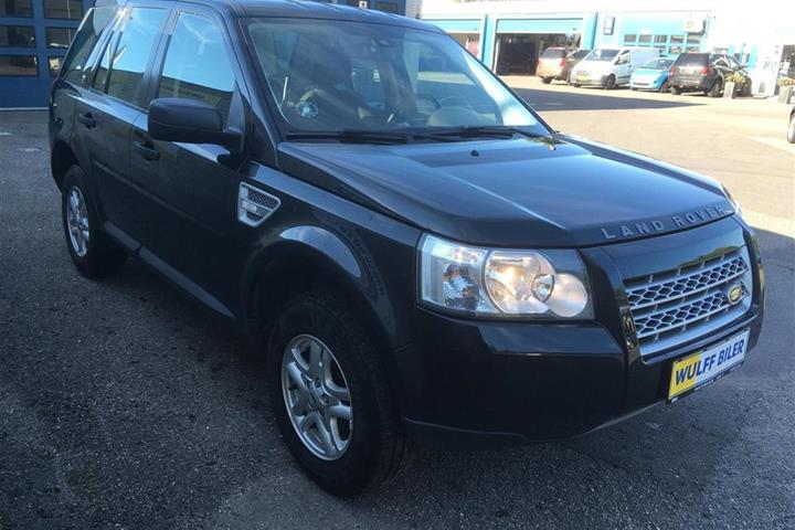 Sort Land Rover Freelander fra 2009