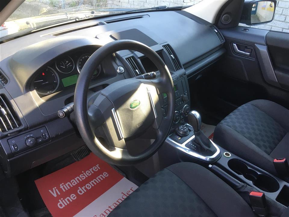 Sort Land Rover Freelander fra 2009