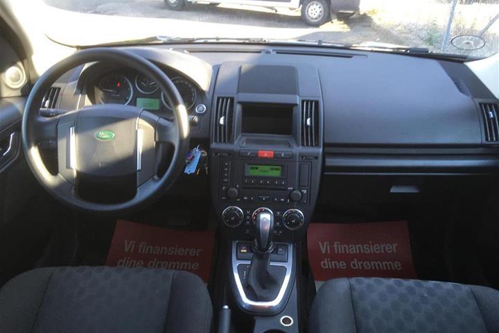 Sort Land Rover Freelander fra 2009
