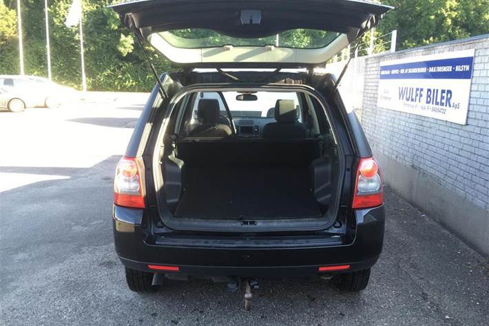 Sort Land Rover Freelander fra 2009