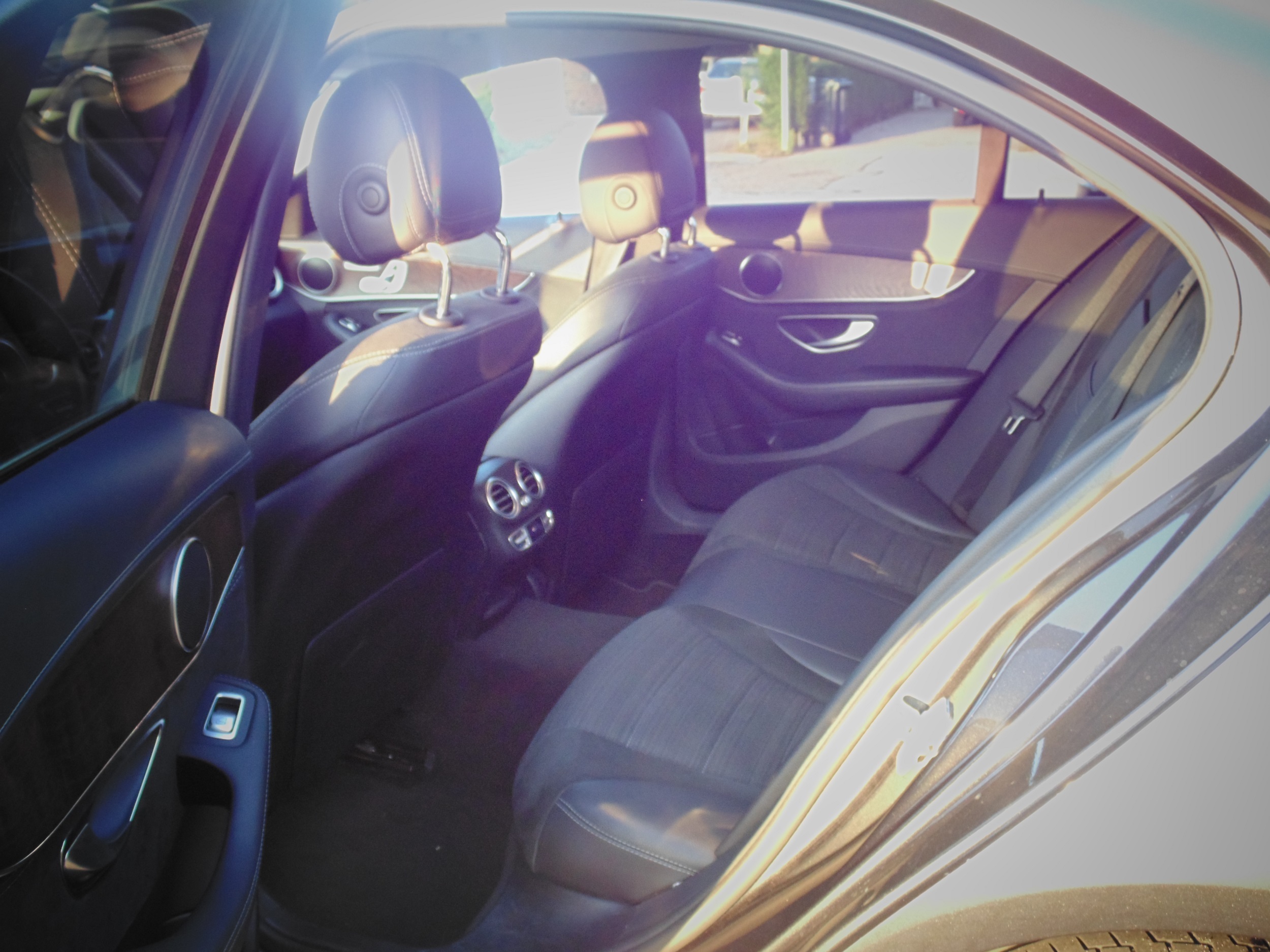 Grå Mercedes C220 d fra 2014