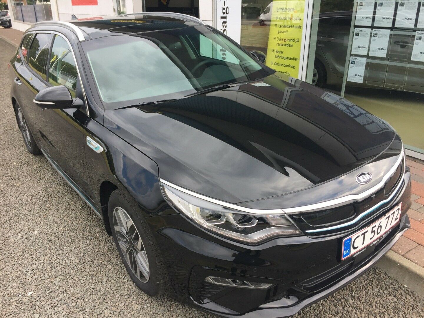 Grå Kia Optima fra 2020