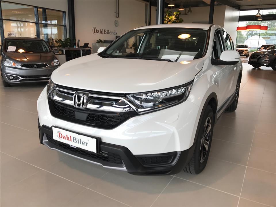 Hvid Honda CR-V fra 2019