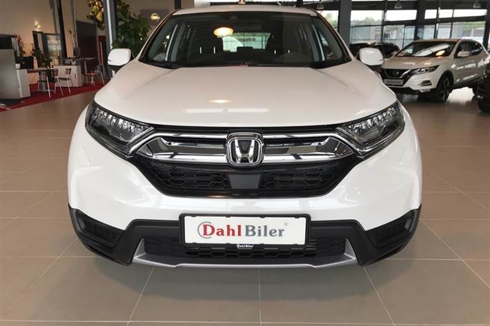 Hvid Honda CR-V fra 2019