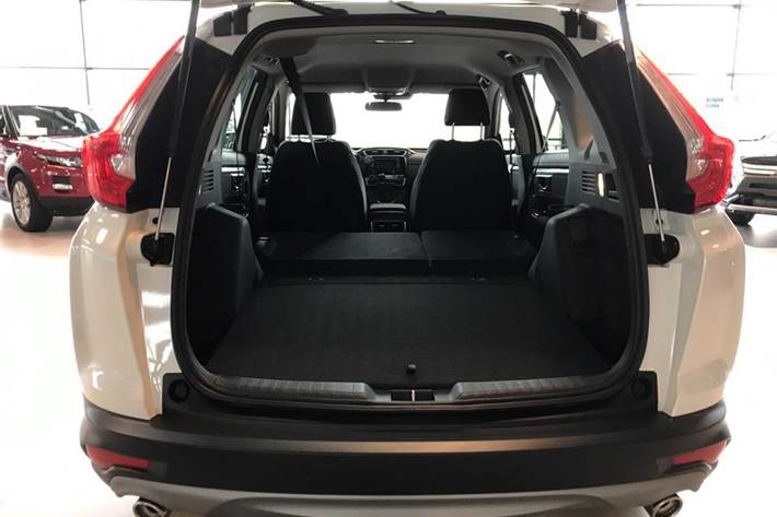 Hvid Honda CR-V fra 2019