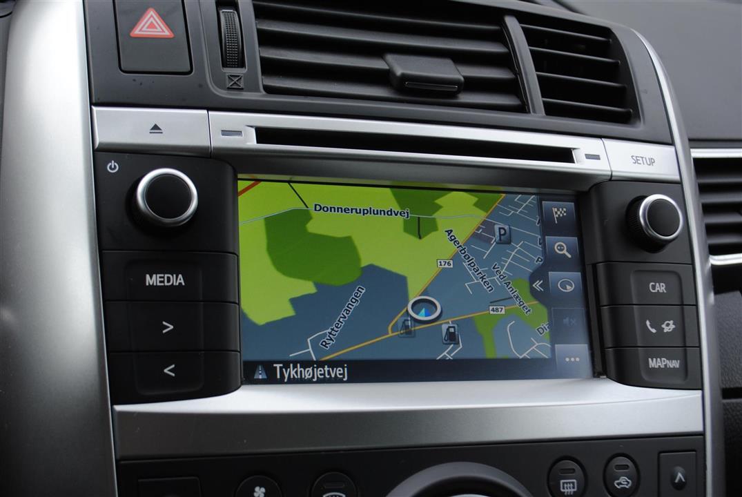 Blå Toyota Verso fra 2015