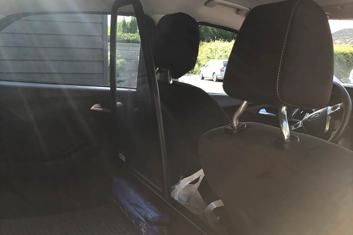 Sort Ford Focus fra 2013