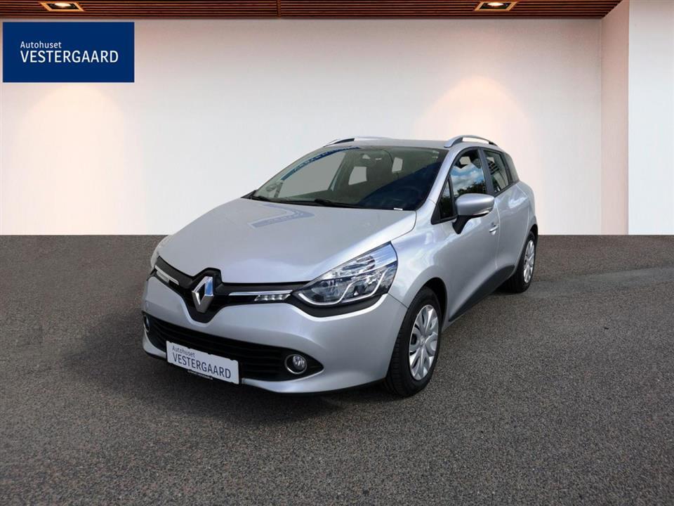 Grå Renault Clio fra 2014