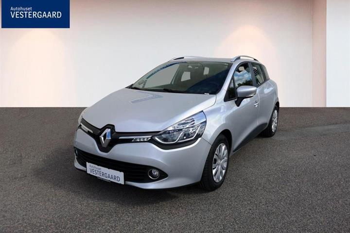 Grå Renault Clio fra 2014