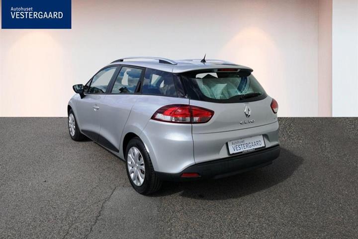 Grå Renault Clio fra 2014