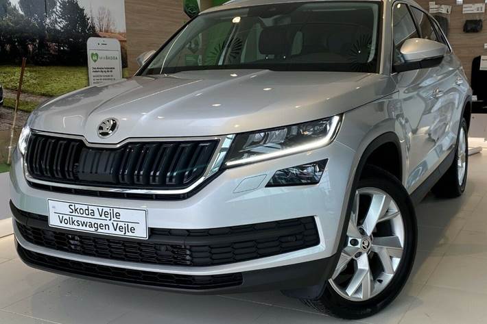 Grå Skoda Kodiaq fra 2020