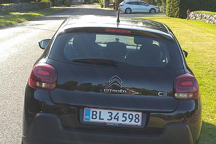 Sort Citroën C3 fra 2017
