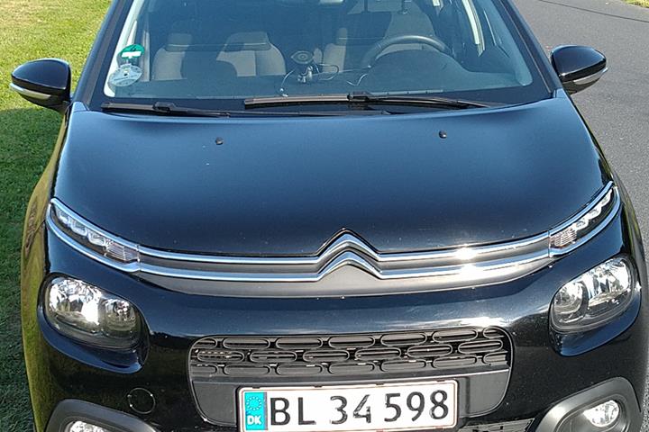Sort Citroën C3 fra 2017