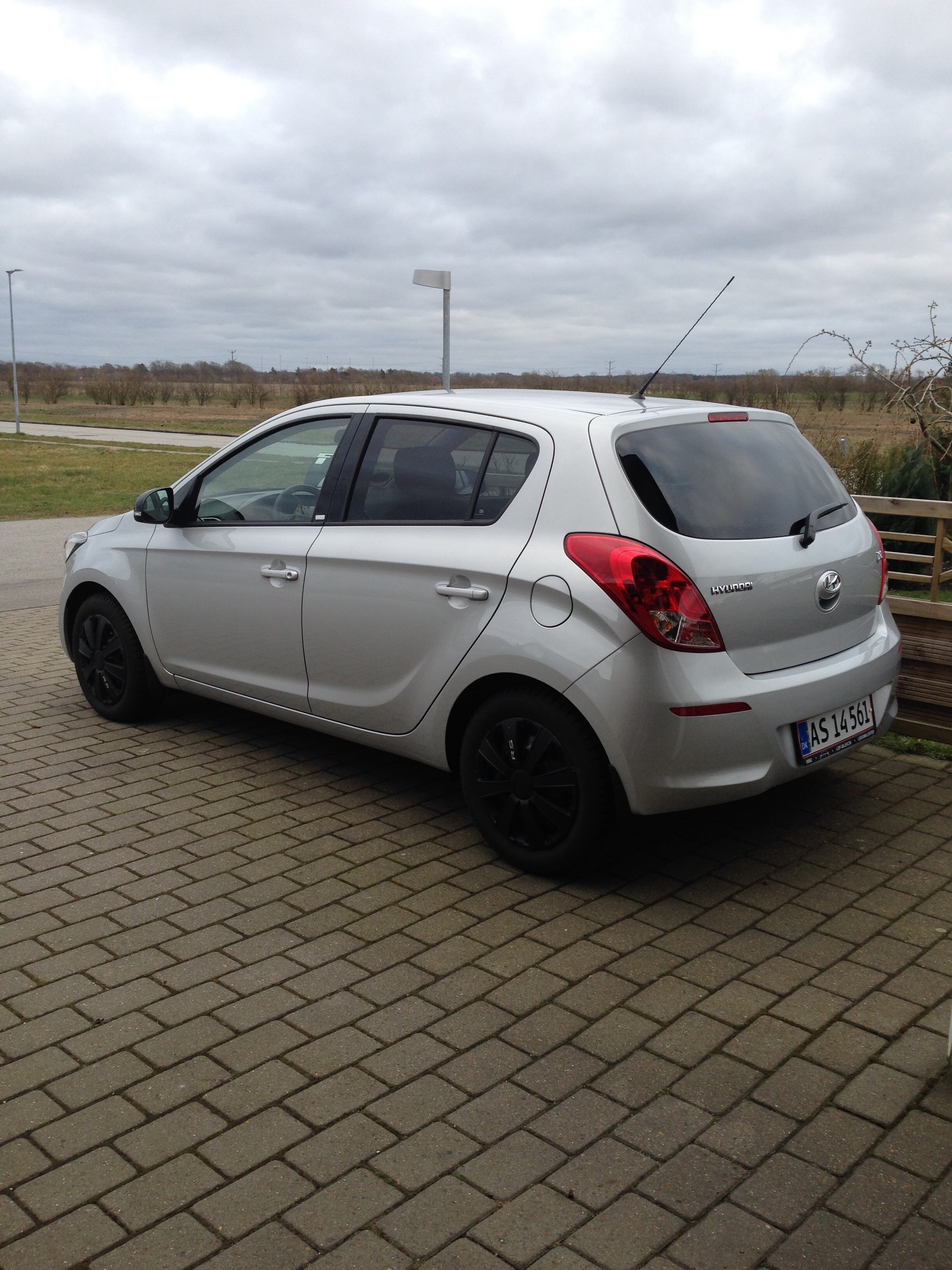 Sølv Hyundai i20 fra 2015