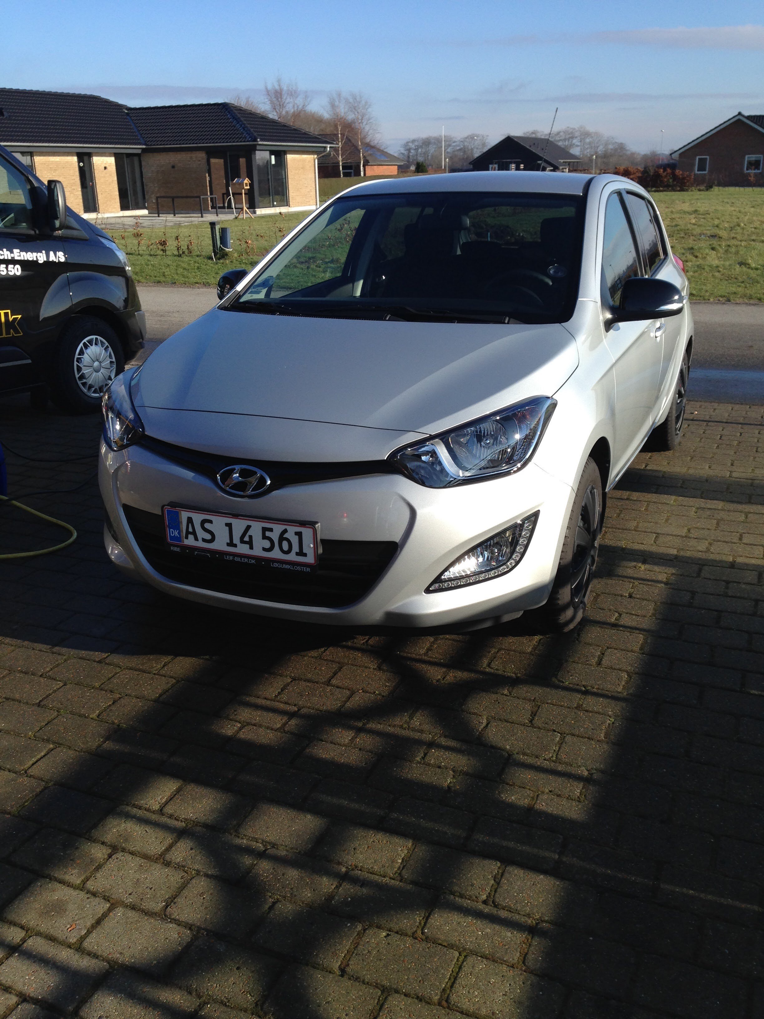 Sølv Hyundai i20 fra 2015