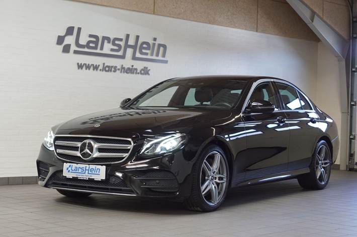 Sort Mercedes E350 d fra 2018