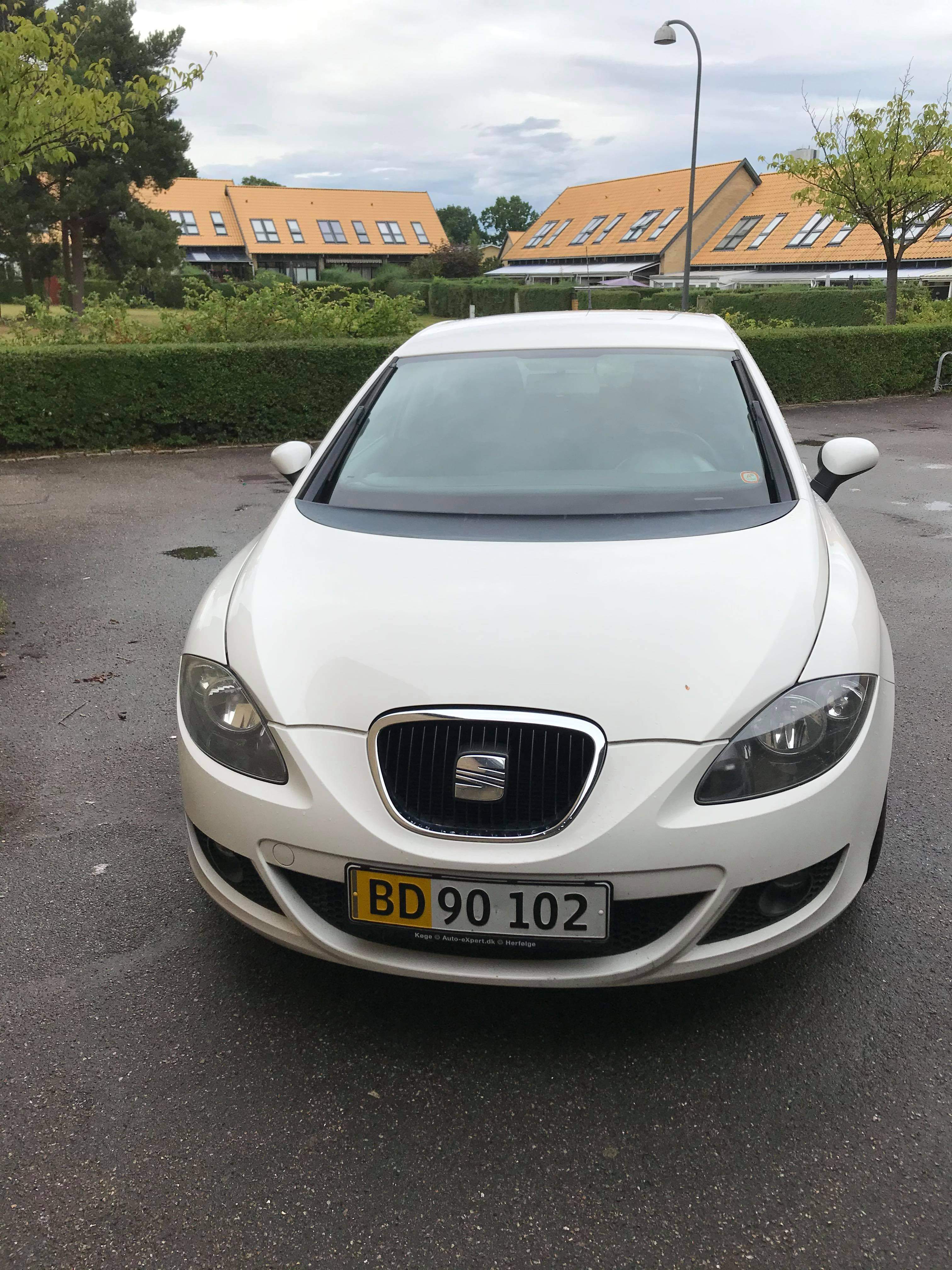 Hvid Seat Leon fra 2008
