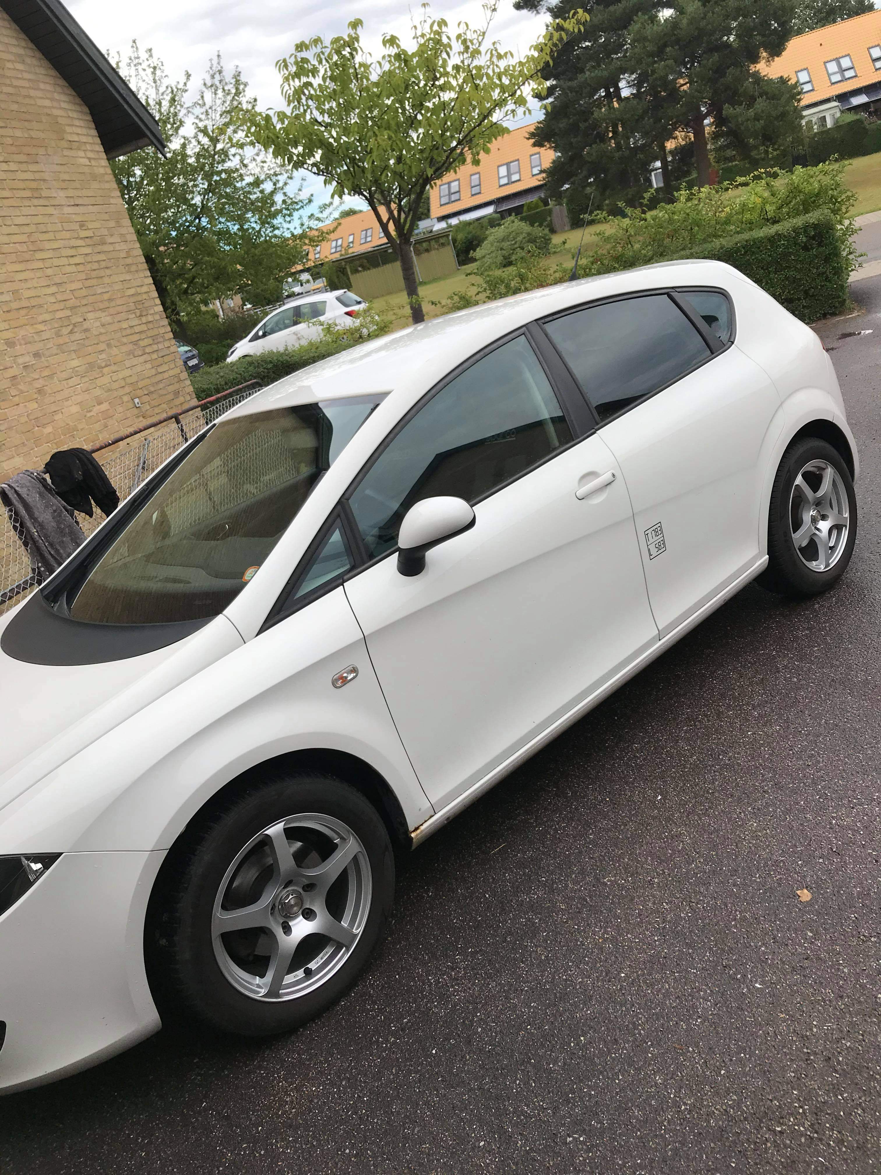 Hvid Seat Leon fra 2008