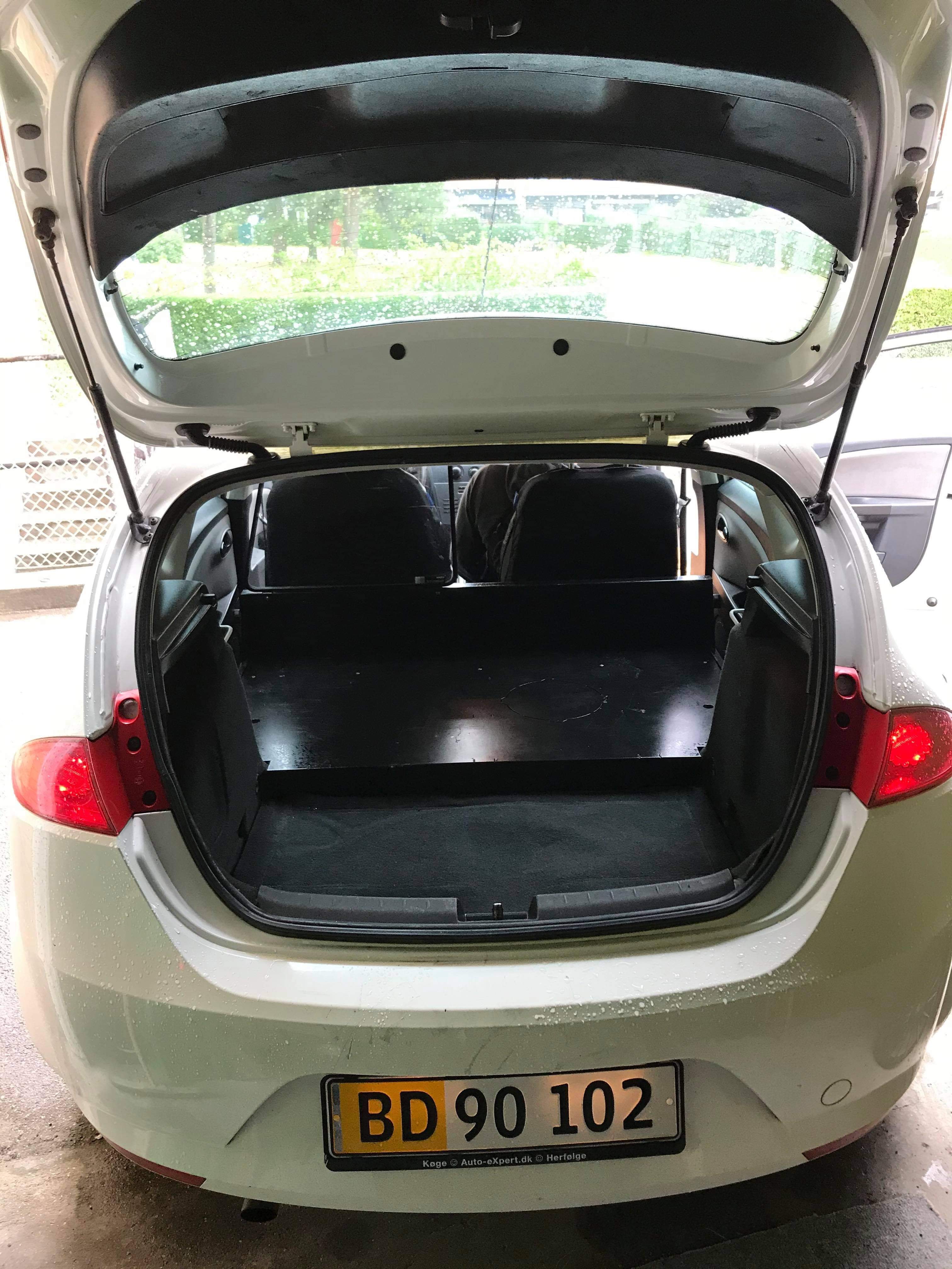 Hvid Seat Leon fra 2008