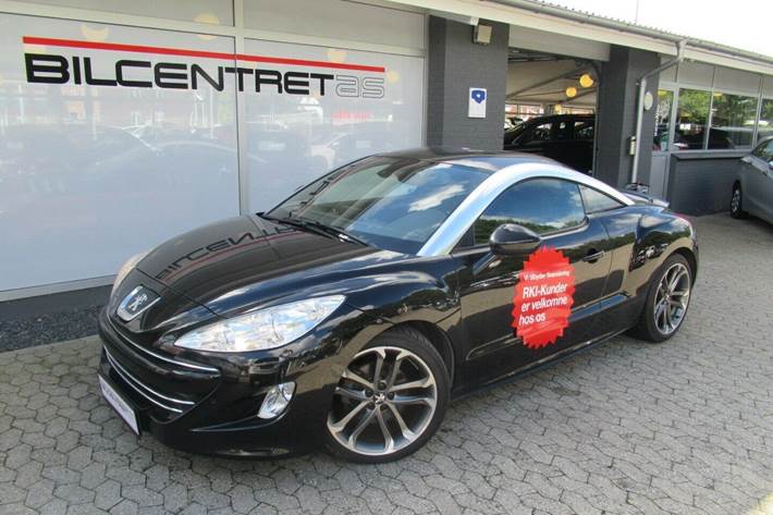 Sort Peugeot RCZ fra 2011