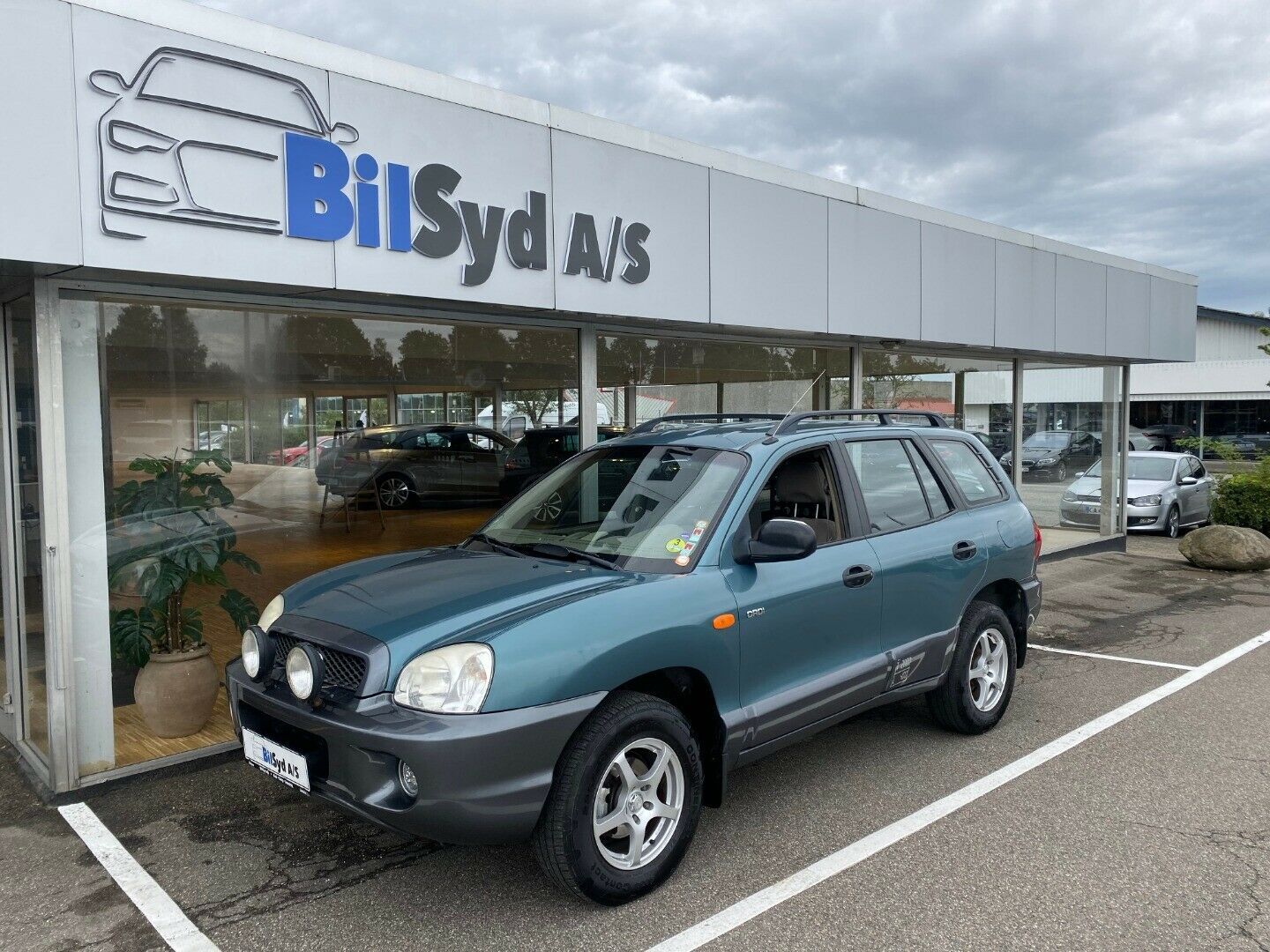 Sort Hyundai Santa Fe fra 2004