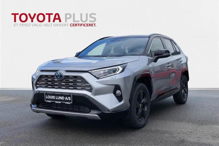 Grå Toyota RAV4 fra 2020