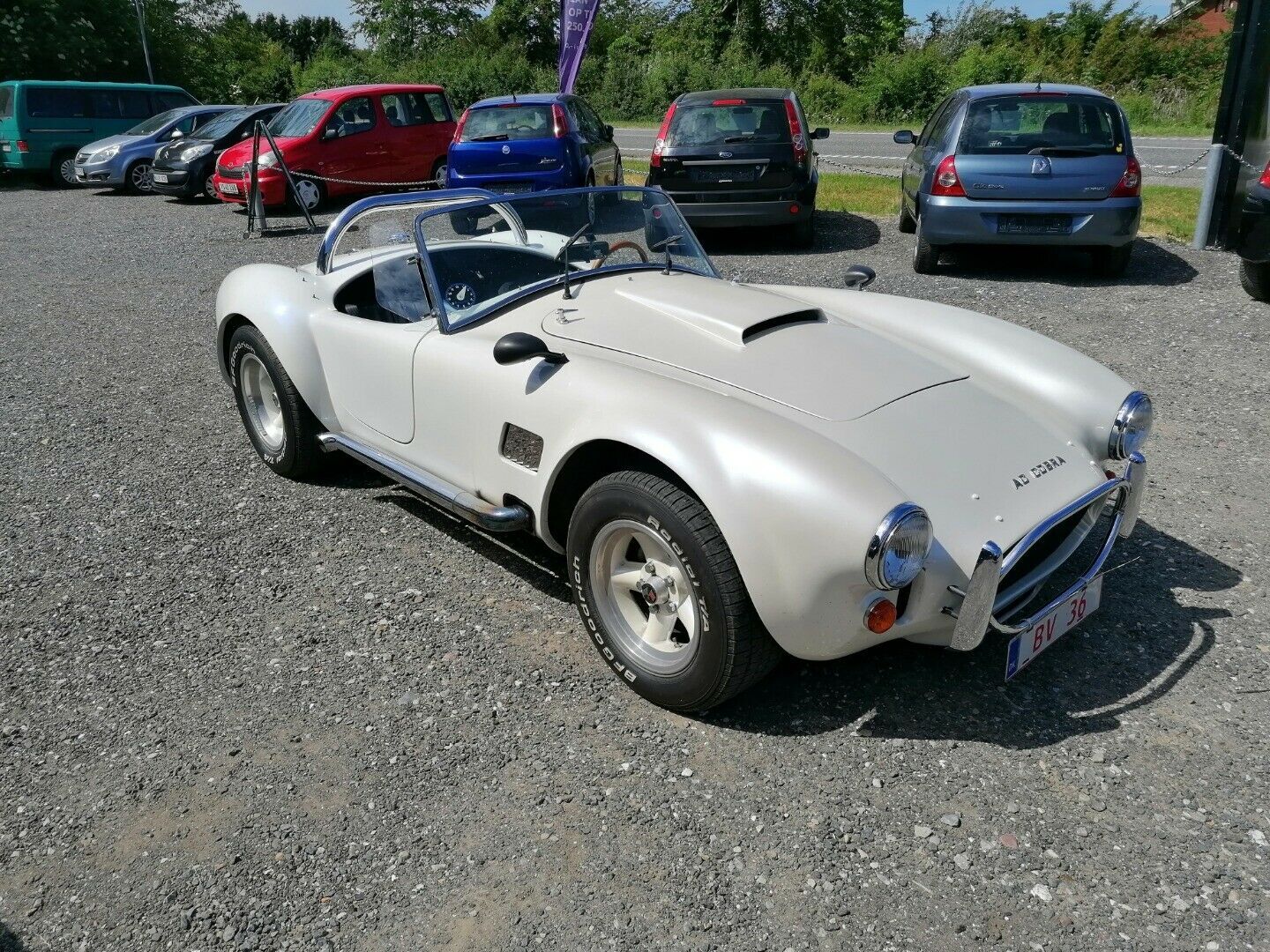 Hvid AC Cobra fra 1987