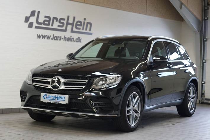 Sort Mercedes GLC220 d fra 2017