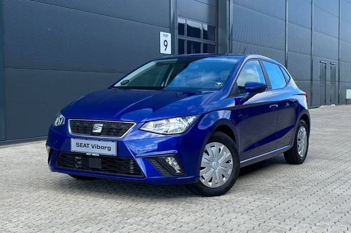 Blå Seat Ibiza fra 2018