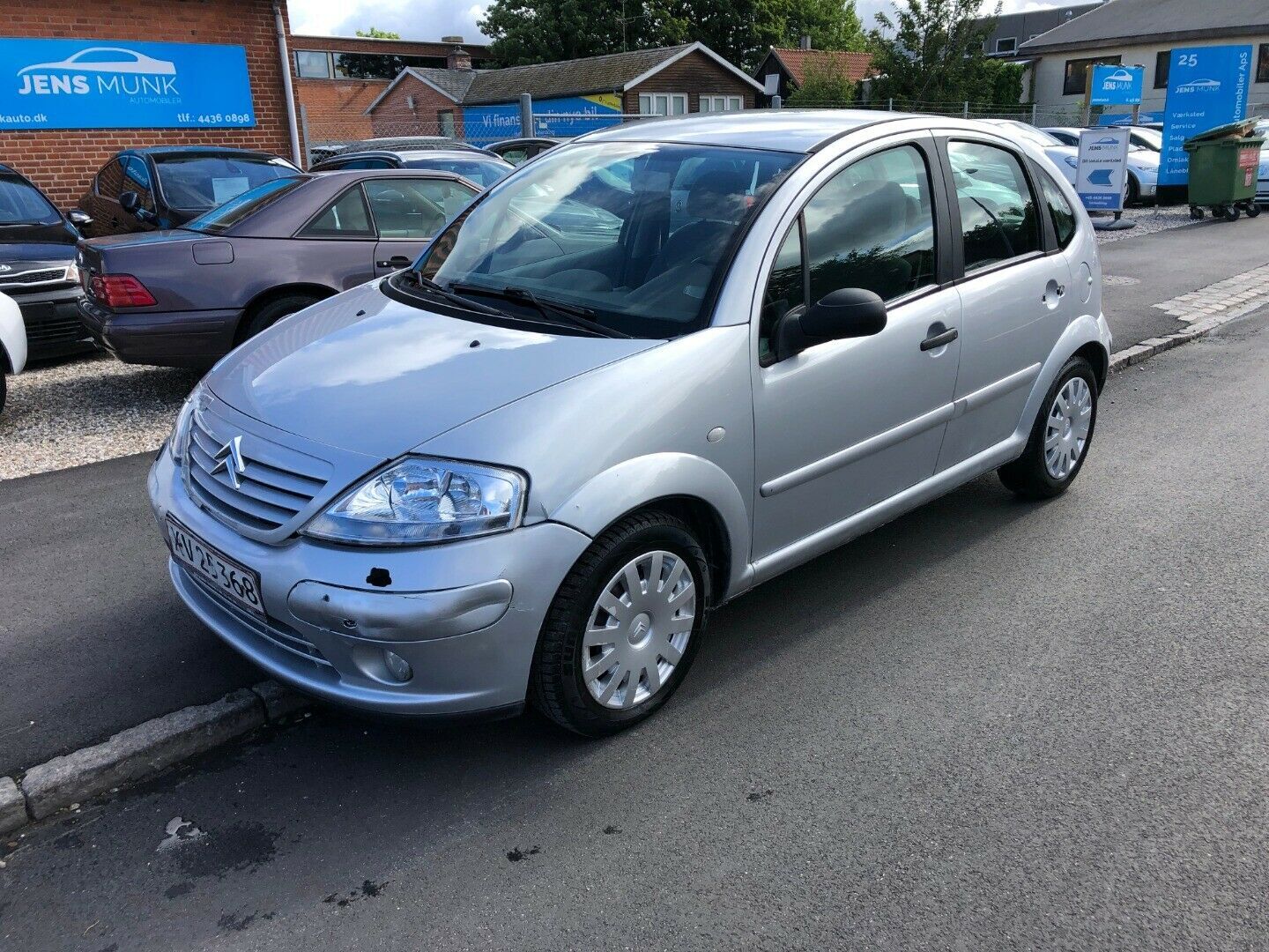 Grå Citroën C3 fra 2002