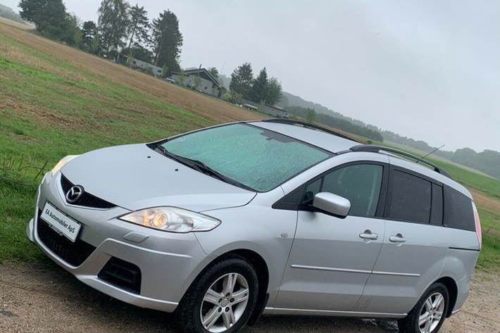 Grå Mazda 5 fra 2009
