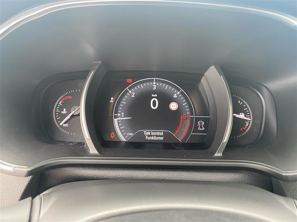 Blå Renault Mégane fra 2018