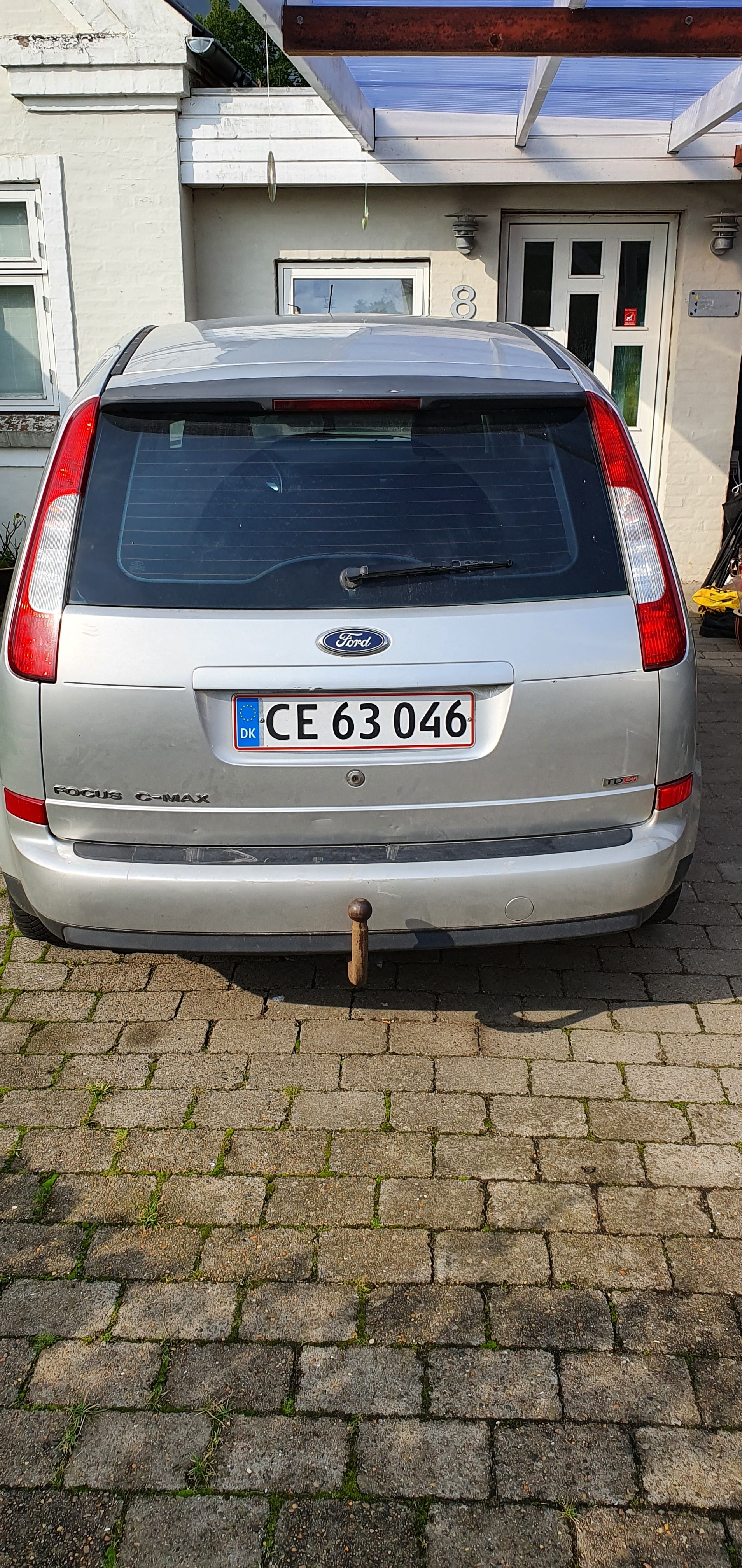 Sølv Ford Focus C-MAX fra 2004