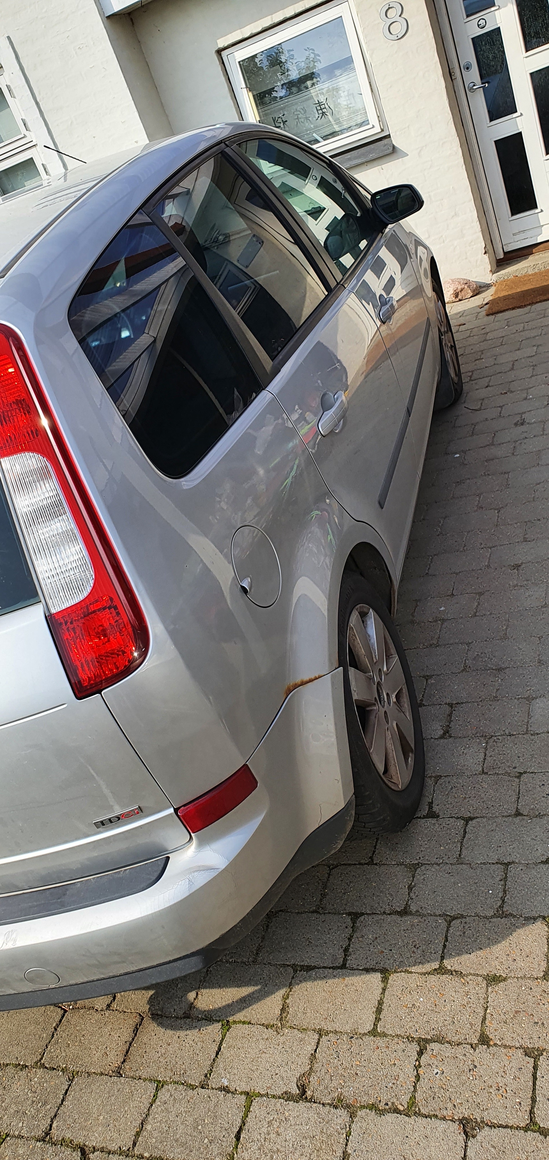 Sølv Ford Focus C-MAX fra 2004