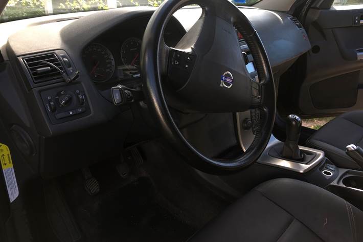 Sort Volvo V50 fra 2005