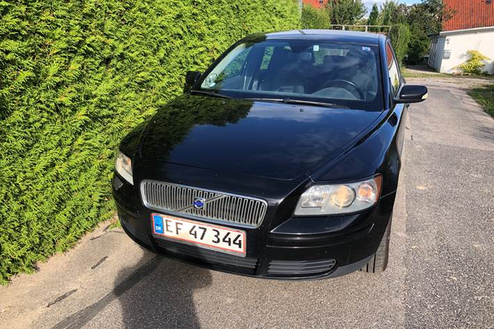 Sort Volvo V50 fra 2005